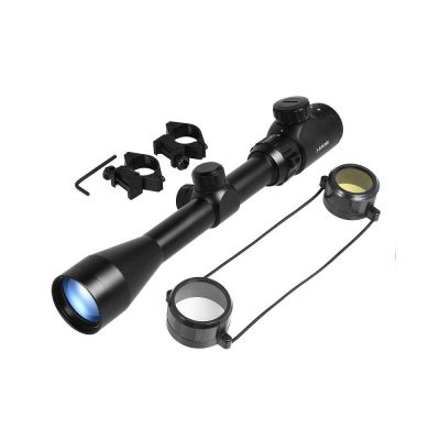 Luneta 3-9x40 Retículo Luminoso Trilho 11mm