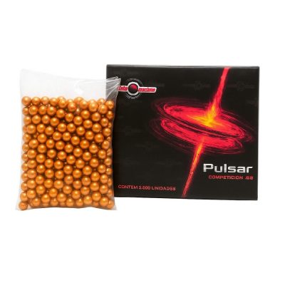 Bolinha de Paintball Pulsar  .68 - 2000un
